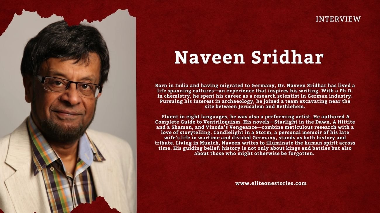 An Interview with Author Naveen Sridhar